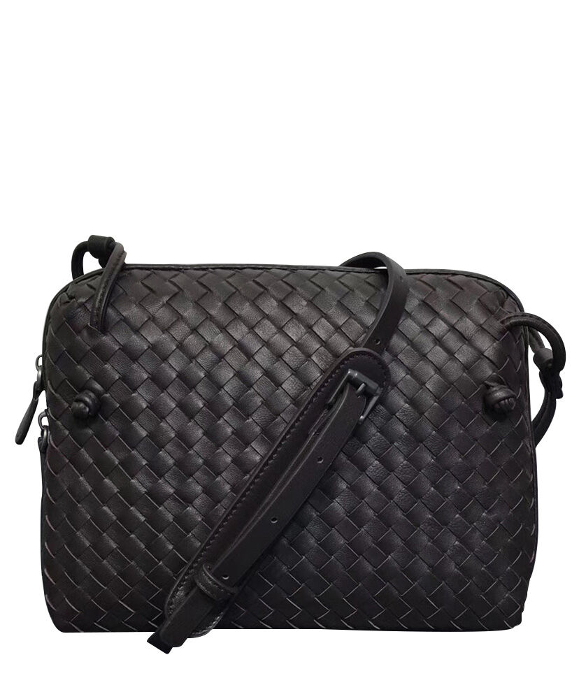 Bottega Veneta Shoulder Bag Lambskin Black